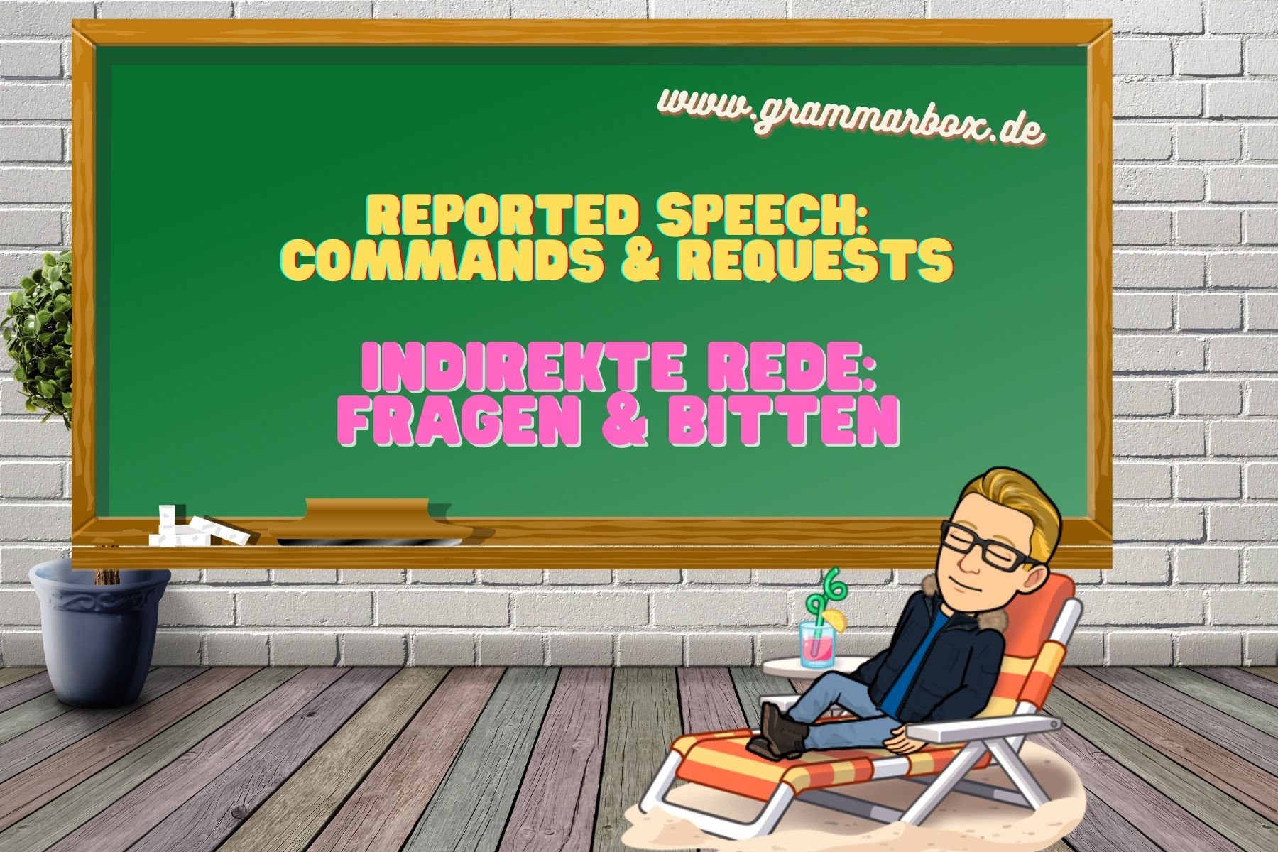 Reported Speech – commands & requests – Grammarbox